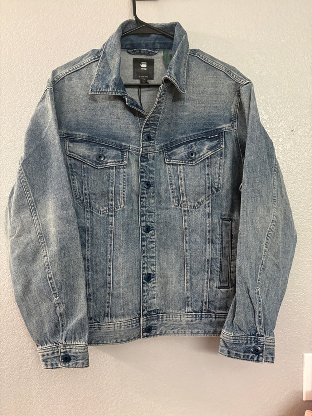 G-Star Faded Light Blue Denim Jacket